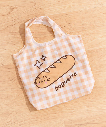 Pusheen Baguette Reusable Bag Keychain Plush