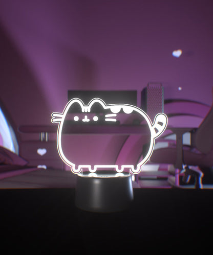 Pusheen Otaku Lamp