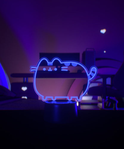 Pusheen Otaku Lamp