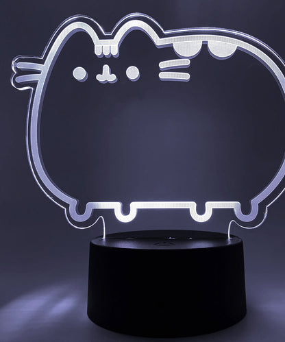 Pusheen Otaku Lamp