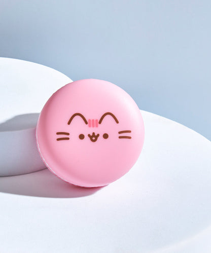 The Crème Shop x Pusheen Strawberry Macaron Lip Balm